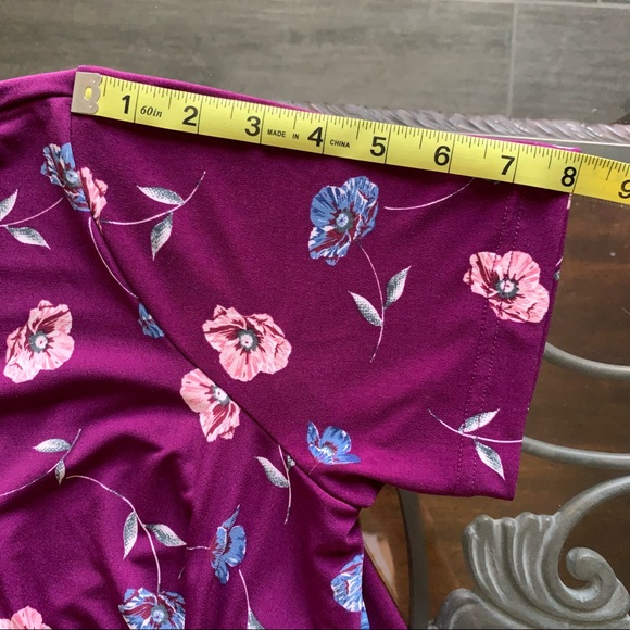 BANANA REPUBLIC FLORAL DRESS SIZE S Petite - Picture 12 of 17